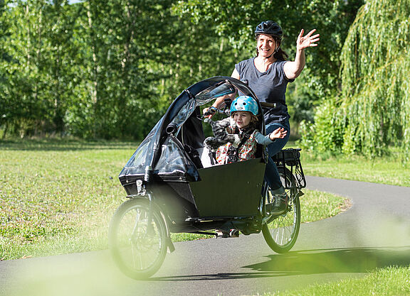 Lastenrad statt PKW Cargobike Roadshow kommt ins Emsland