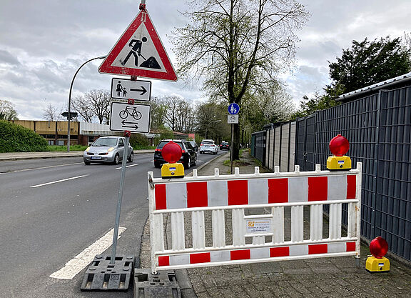 Baustelle in Lingen 2023