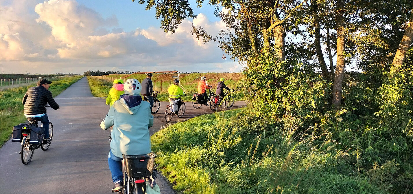Donnerstagstour am Deich entlang, 2023-08-31